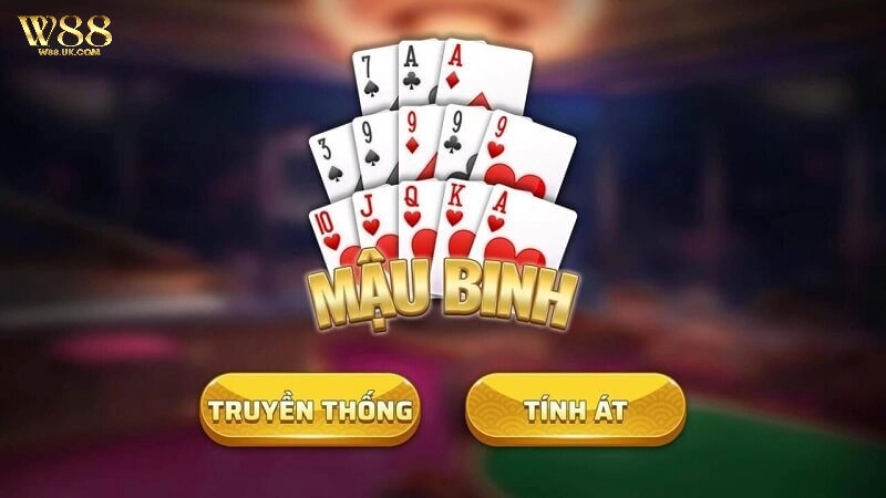 Bài Mậu Binh W88 – Game Bài Đổi Thưởng Kịch Tính, Hấp Dẫn